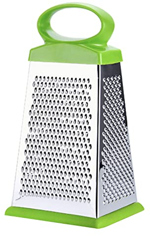 4 In 1 Stainless Steel Manual Kitchen Tool Veggie Box Grater With 4 Sides For Parmesan Cheese Vegetables Four-sided Peeler