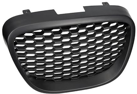 Kühlergrill Auto Für Toledo Für Mk3 (5P) 2004 2005 2006 2007 2008 2009 Auto Honeycomb Mesh Grill Racing Mesh Grille ABS Zubehör (1P) Frontgrill