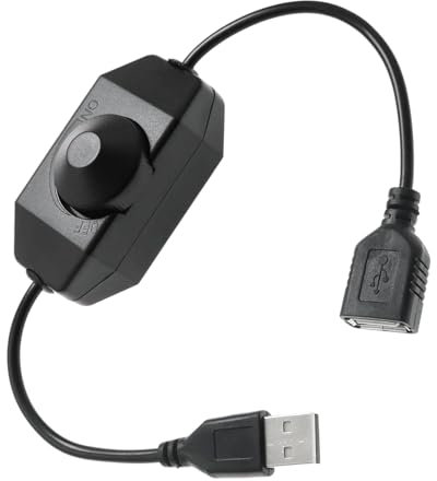 Contrôleur de bande LED – Variateurs USB pour lumières LED | Contrôleur de bande lumineuse LED | Contrôleur de gradation USB multifonction pour un éclairage réglable