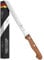 Schwertkrone® Brotmesser Holzgriff Wellenschliff [MADE IN SOLINGEN - GERMANY] - Bread Knife - Brotmesser mit Holzgriff - Brotschneidemesser - Sägemesser mit Buchen-Holzgriff (Klinge: 20cm)