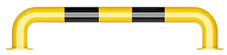 U Shape Security Bollards, U-Shaped Guardrail -Collision Bar,Car Blocker Bumper,Metal Iron Garage Parking Aid Car and Garage Walls