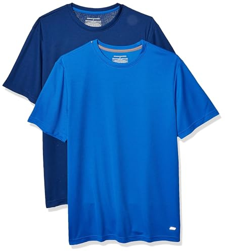 Amazon Essentials Hombre Camiseta Técnica, Rendimiento Deportivo (Disponible en Tallas Grandes y Largos Especiales)