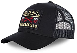 Casquette Homme & Femme Ajustable, Casquette Trucker, Confortable, sans Déformation et Original, Noir Taille TU