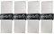 EVERFLY Overgrips Padel Lisos/Perforados - Set 4 Uds Blanco - Grip Antideslizantes Tenis Bádminton Squash Racketball - Sobreempuñadura Wrap Absorbente - Cintas de Agarre Mangos de Palas y Raquetas