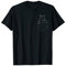 Standard-T-Shirt mit Kaninchen in der Tasche T-Shirt