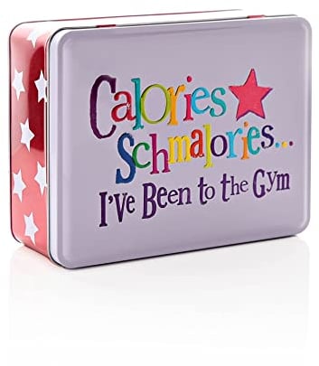 Bright Side Calories Schmlories I've been to the Gym Snack Sweet Storage Tin by The