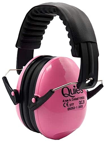 Quies - Auriculares antiruido para niños, rosa, Enfant