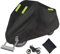 Motorrad Abdeckplane Wasserdicht -245x105x125cm, XXL Motorradgarage Abdeckung, 210D Motorradplane Outdoor Motorrad Schutzhülle Abdeckung Universal Motorrabdeckung Regenschutz mit Schlossloch