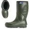 Polyver klassischer Winterstiefel Hoch | Grün | Größe 36-49 | Winterschuhe | Außergewöhnlicher Komfort | Wasserfeste, rutschfeste, leichte und wärmeisolierende Winterstiefel