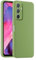 HULLIN Custodia per Telefono in Silicone Colorato, Adatta per Samsung Galaxy A54 5G (6.4) - Verde Matcha