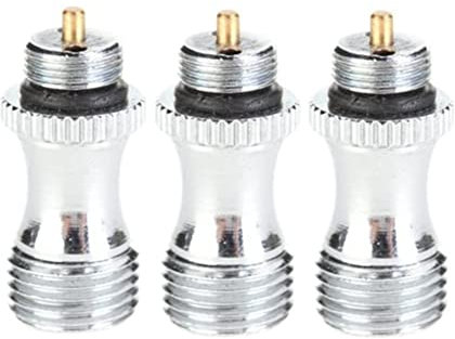 Grnlucja Stainless Steel Air Valve for Double Action Airbrush Parts Paint Tool Accessories 3Pcs