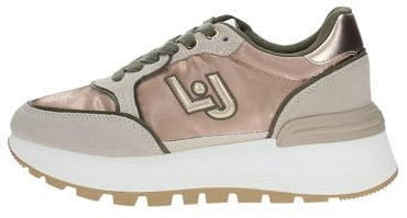 Scarpe Donna Liu-Jo Amazing 25 Sneaker Pelle/Ecopelle/Tessuto Peach/Rose Gold D25LJ14 BF4049 PX102 36