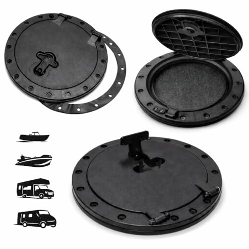 ABS Kajak Kanu Deck Luke Kajak Boot 28 cm mit Gummidichtung 27,9 cm Universal
