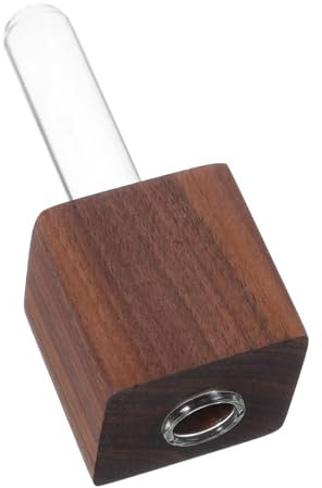 SUPVOX Pot De Fleurs Magnétique pour Réfrigérateur Tube à Essai Verre Vase à Fleurs pour Cuisine Bureau Casier