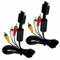 lot 2 Câble Cordon AV composite Audio vidéo Pour Sony Playstation 2 3 PS1 PS2 PS3 Slim