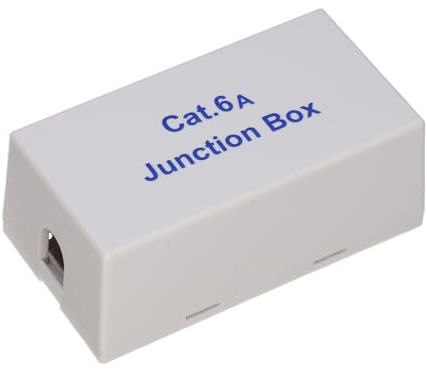Cat6a UTP IDC Punch Down Type In-Line Coupler Joint