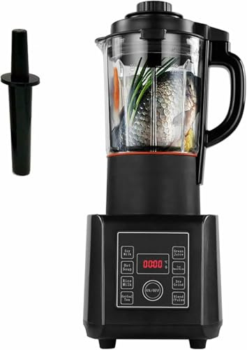 Electric Blender, 1.75 L With Heating Function, Machine For Soup/nutrition Grinder, 8 Cold And Hot Sonsiders Preprogrammed, Domestic Blender, Beaten Machine,