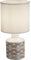 Globo Nacht Tisch Lampe Keramik Strahler Regenbogen Wohn Schlaf Zimmer Textil Lampe 21637