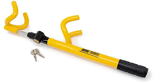 Maypole MP9041 Double Hook Universal Steering Wheel Lock for Cars, Vans, Motorhomes, Campervans