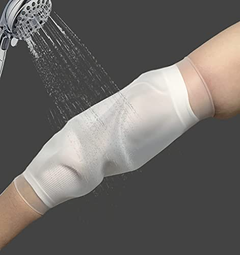 OKUGAIYA Protezione impermeabile per adulti, protezione e bendaggio per chemioterapia, braccio medio, copertura per braccio e doccia, per adulti e bambini.