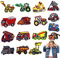 Meetlight patches zum aufbügeln,Automobil patches, Car aufnäher, bügelflicken kinder Aufbügeln für Jacken, Jeans, Rucksäcke, Kleidung