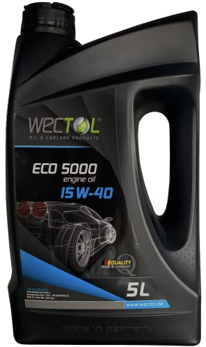 WECTOL Eco 5000 15W-40 Motoröl / 5 Liter