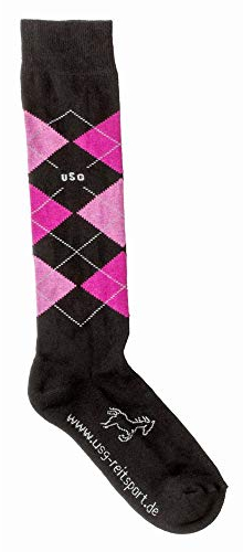 USG 11200003-338-201 Original Sockies Karostrümpfe, Schwarz/Pink/Rosa, Größe: 42-46