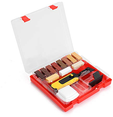 VISLONE Holz Reparatur Set, Laminat Reparatursatz Zum Ausbessern Kratzern Keramik Fliesen Holzböden