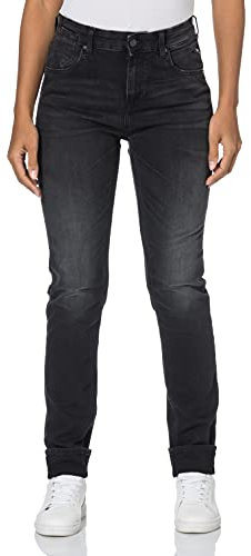 Replay Damen Marty Jeans, Grau (097 Dark Grey), 23W / 28L