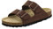 AFS-Schuhe 2100, Bequeme Damen Pantoletten echt Leder, praktische Arbeitsschuhe, Hausschuhe, Handmade in Germany (42 EU, Tabak)