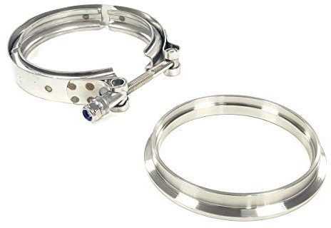 4 Exhaust V-band Clamp Kits for Borg Warner Turbo S400 S400SXE S475 S480 T4