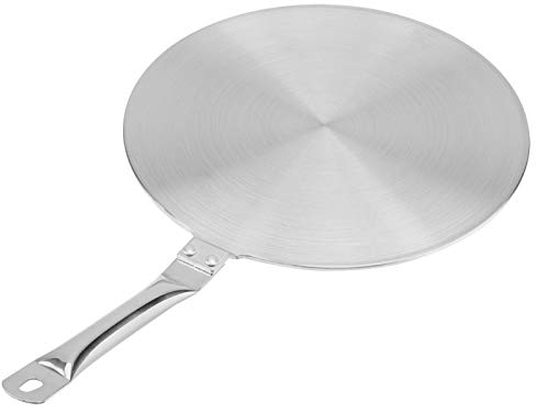 ciciglow Adaptador de Placa de Inducción, Difusores de Calor de 20 cm, Utensilios de Cocina de Inducción De Acero Inoxidable para Cocina de Inducción, Cocina de Gas, Ollas de CeráMica