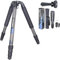 INNOREL NT364C Treppiede a Ciotola in Carbonio 160cm, Carico Massimo 25kg, Tubo Massimo 36mm 4 Sezioni,con 65mm Adattatore per Ciotola/Borsa,Treppiedi Professionale Impieghi Gravosi Ultra Stabile