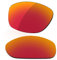 LenzReborn Reemplazo de lente polarizada para Arnette La Pistola AN4179 Sunglass - Más opciones, Rojo Fuego - Espejo polarizado, Talla única