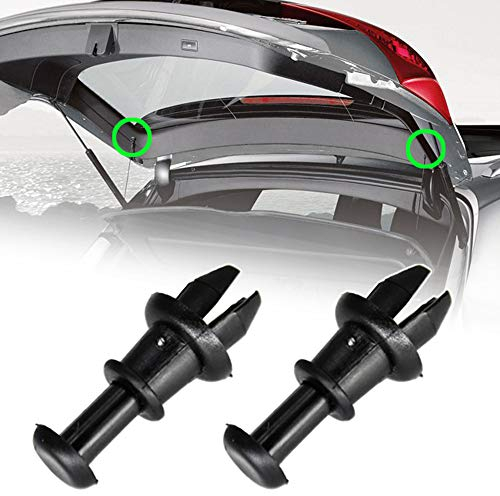 XUKEY 2 Hutablage Haltegurt String Clip Knopf Halter Pivot Peg für A3 S3 8P 8V Q5 SQ5 8R Q2 Q3 Für VW Golf MK5 MK6 R R32 GTI Tiguan MK1 Polo 6R 6C 2G Up T-Cross 8P0862528 1M6867574 A