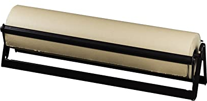 karton-billiger | Packpapier-Abroller für 500-900 mm Rollenbreite | für Geschenkpapier - Blumenfolie | 4 verschiedene Größen (600 mm)