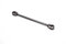 Barra Manubrio Moto,Barra Stabilizzatrice Traversino Manubrio Moto Barra di Rinforzo Manubrio Universale Regolabile per 22mm Manubrio Moto-Titanio