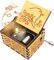 18 Noten Die Schöne und das Biest Spieluhr Personalisierte Mini Spieluhr Geschenkbox Lasergraviert Vintage Holz Handkurbel Spieluhr Die Schöne und das Biest Geschenke Spieluhren Holz Spieluhr Holz