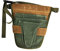 MagiDeal Handy Garden Tool Belt, with Multiple Pocket Heavy Duty Small Tool Belt Pouch Outdoor Gardening Tools Waist Belt for Women & Men Gardeners, Green and Brown