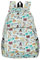 ECO CHIC Leichter, faltbarer, wasserabweisender Rucksack, lässt sich zur Aufbewahrung in eine Tasche falten, Wales Montage Blau, One size