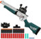 RuiDaXiang Spielzeugpistole, Länge Shooter Spielzeugpistolen, Eva Schaumstoff Blasters & Wheel Reloading Design für 8+ Jahre Kinder/Erwachsene Indoor und Outdoor Play Toy (Grün)