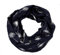 Generic Seide Loop Schal Halstuch Schals Rundschal Schlauchschal Tücher Damenschal Pusteblumen glitzer Damen (Dunkelblau)