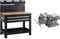 Meister Werkbank 1400 x 1140 x 610 mm - 200 kg Tragkraft & Schraubstock - Drehbar - 100 mm Spannweite