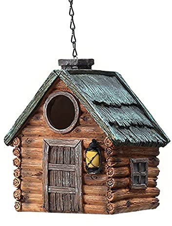 EAJORN Vogelnest aus Kunstharz, hängend, Vogelkäfig, Vogelhaus, Outdoor, dekoratives Nest, hängendes Papageiennest, Häuser, Haustierschlafzimmer