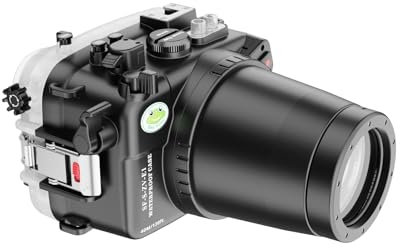 ZV-E1 FL18150 Étui étanche pour appareil photo Sony ZV-E1 40 m IPX8 avec verre anti-reflet et plein