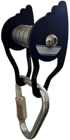 Outdoor Backyard Zipline Kit - Stahllenkrolle mit Rolle, Zipline Riemenscheibe Kit für , Heavy Duty Riemenscheibe System für Spaß im Freien, Leicht zu gleiten Riemenscheibe für