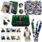 SZTVECFW Jungkook GOLDEN Seven Album-Fotokarten, BT Jungkook Merchandise-Geschenkset, Jungkook J-Hope JIN Jimin RM SUGA V Merch (Grün-GOLDEN)(Green-golden)