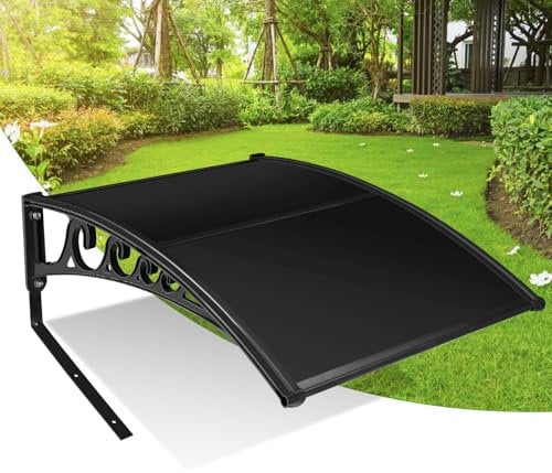 Jiubiaz Robot tosaerba, garage per robot tosaerba in plastica PP, resistente ai raggi UV, per robot tosaerba, protezione dalle intemperie, 106 x 87 x 50 cm, colore nero