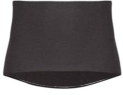 con-ta conta Leibwärmer, warmer Nierenschutz für Damen und Herren, Nierenwärmer aus Baumwolle und Angora, Unterwäsche für den Lendenwirbelbereich & untere Rückenpartie in Farbe Basalt, Größe: S-3XL