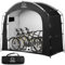 EPCPSHADES Bike Storage Tent sheds for Outdoor,Waterproof Anti-UV Bike Storage Tent Bicycle Motorcycle Shed Shelter Outdoor Backyard Steel Frame PE Cover Zipper, Cabin ZT